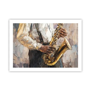 Affiche - Poster - C'est l'heure du solo - 70x50 cm