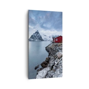 Impression sur toile - Image sur toile - Retraite scandinave - 55x100 cm