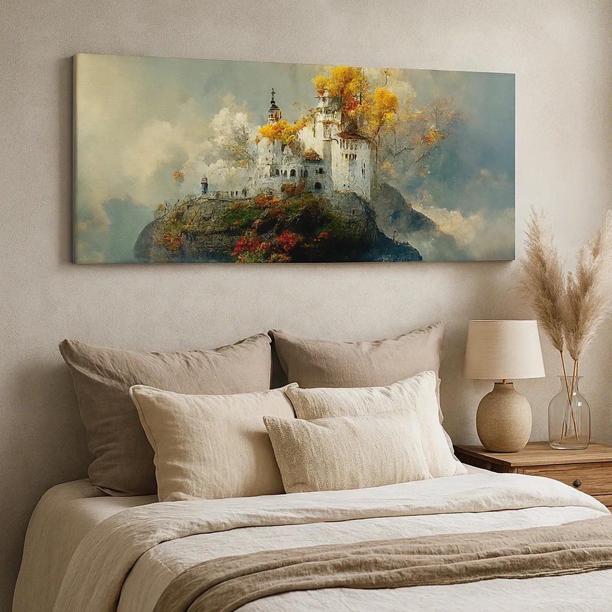 Impression sur toile - Image sur toile - Le début d'une histoire romantique - 30x30 cm