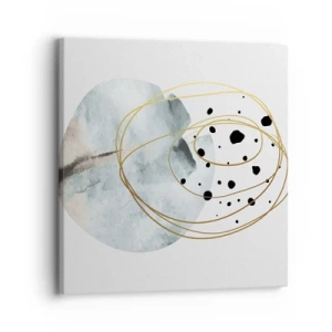 Impression sur toile - Image sur toile - Emmêlement de l'espace - 30x30 cm