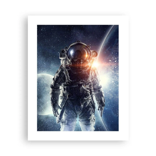 Affiche - Poster - Aventure spatiale - 40x50 cm