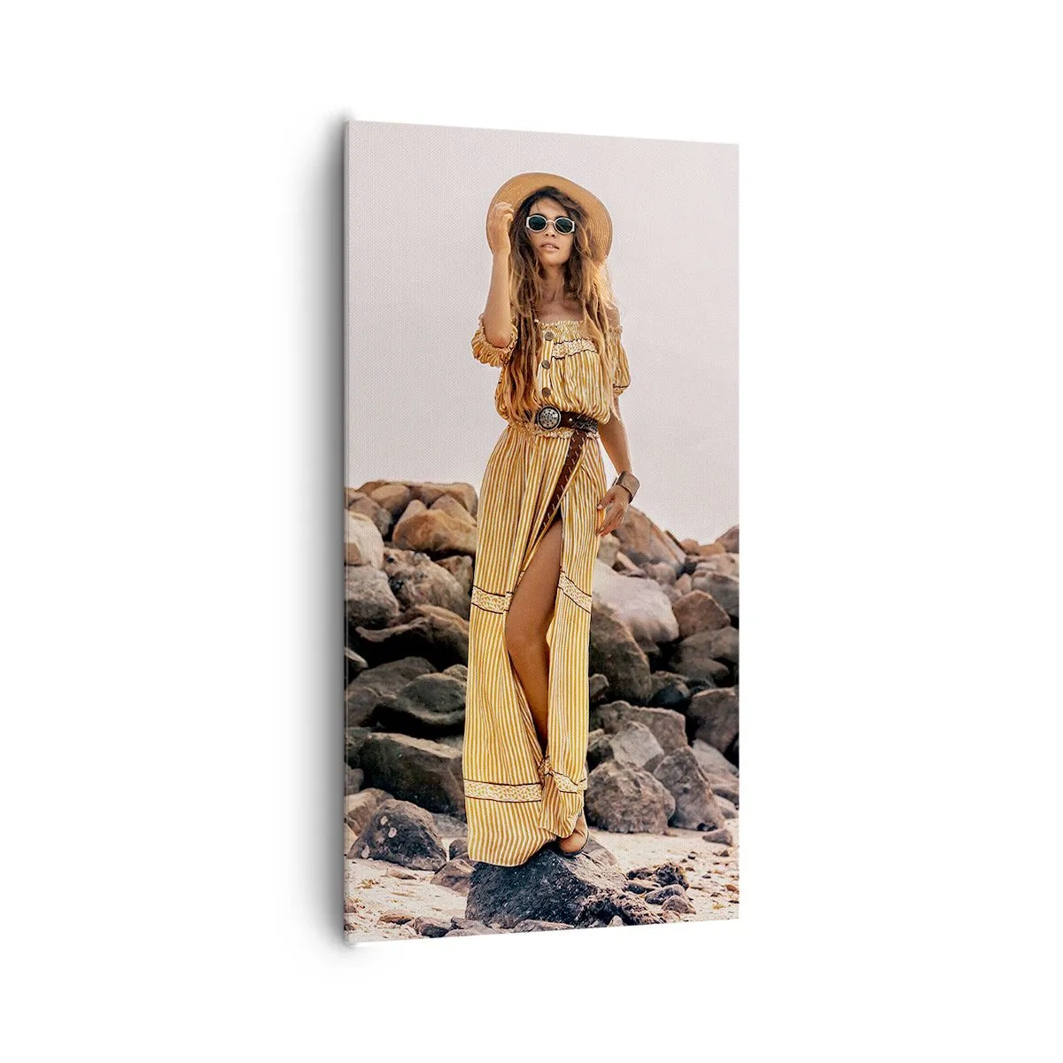 Impression sur toile - Image sur toile - La magie des pierres - 65x120 cm