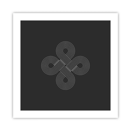 Affiche - Poster - Dans l'âme celtique - 50x50 cm