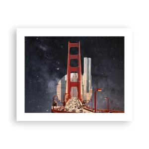 Affiche - Poster - Toujours au centre - 50x40 cm