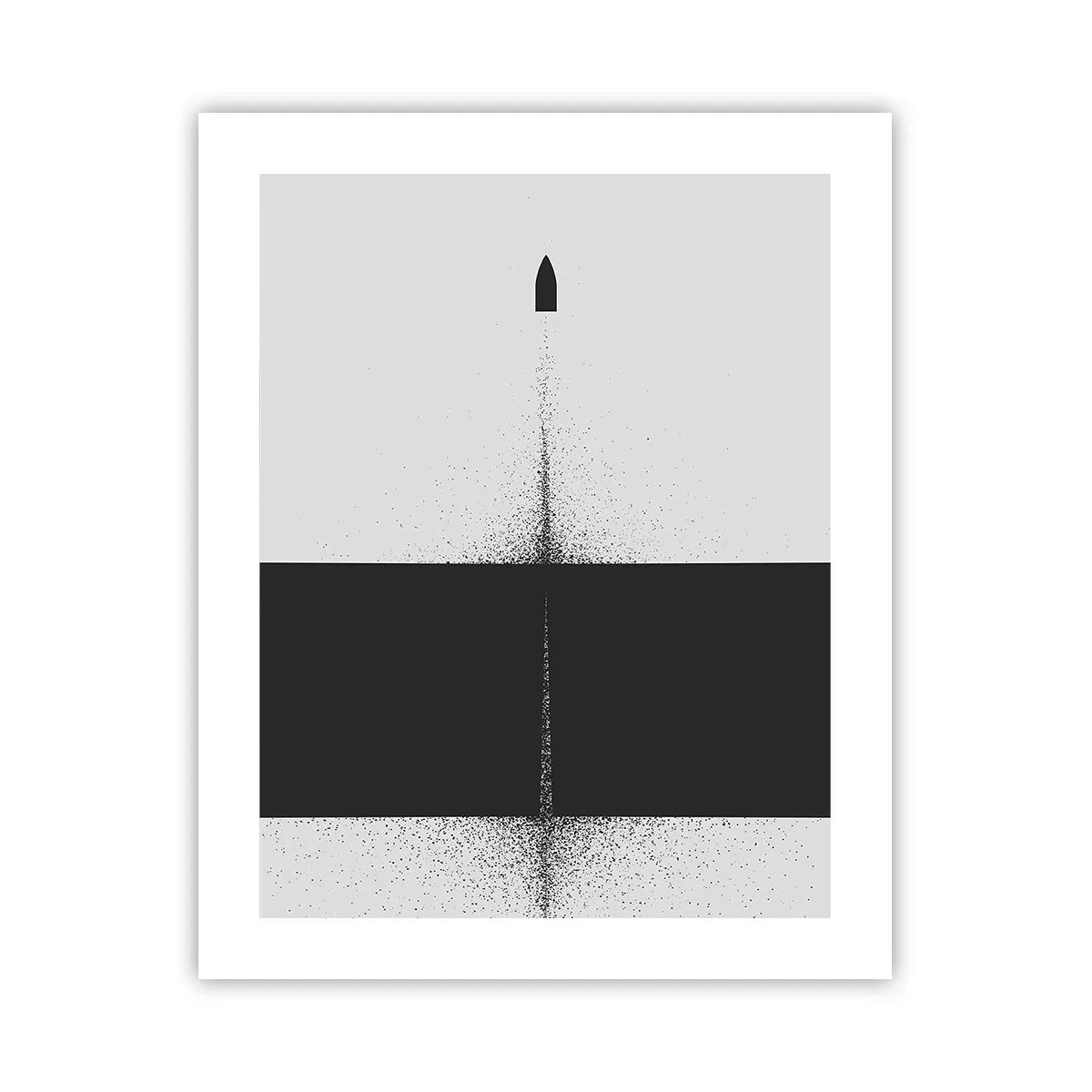 Affiche - Poster - Droit au but - 40x50 cm