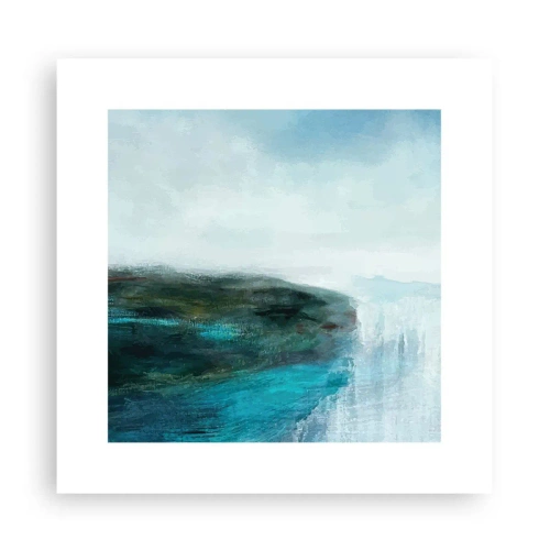 Affiche - Poster - Abstraction nautique - 30x30 cm