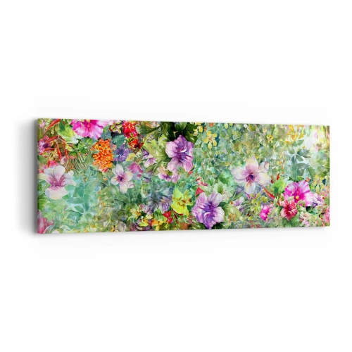 Impression sur toile - Image sur toile - En fleurs pour la perdition - 90x30 cm