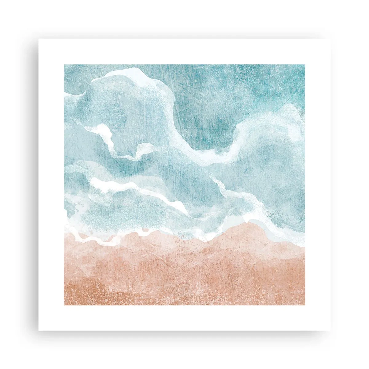 Affiche - Poster - Abstraction du nuage - 40x40 cm