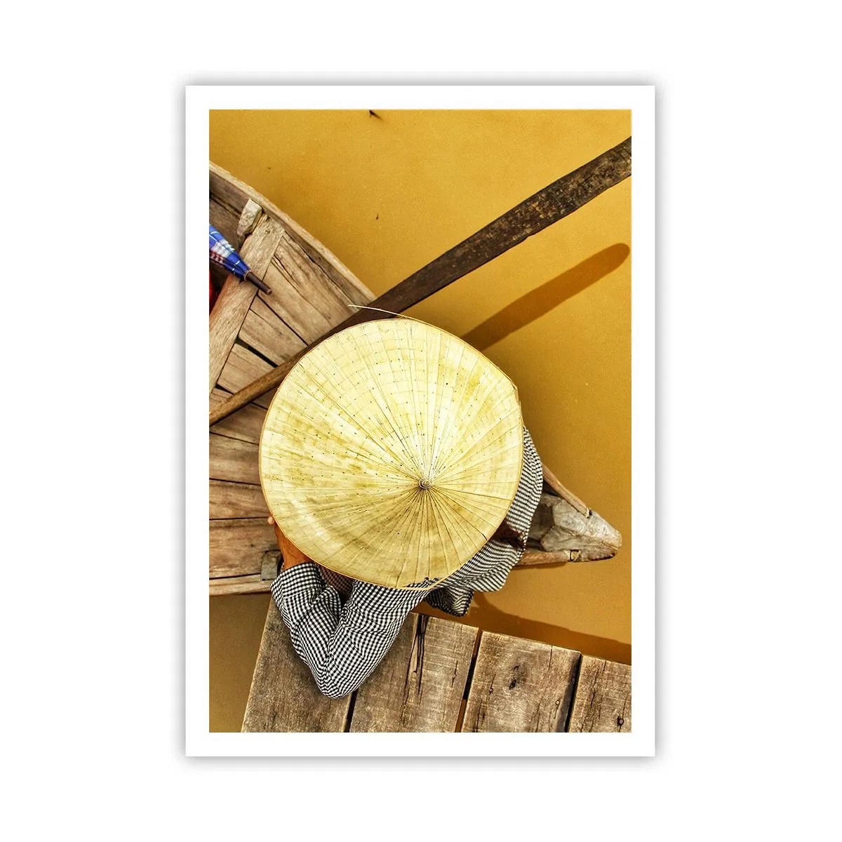 Affiche - Poster - La vie sur le fleuve Jaune - 70x100 cm