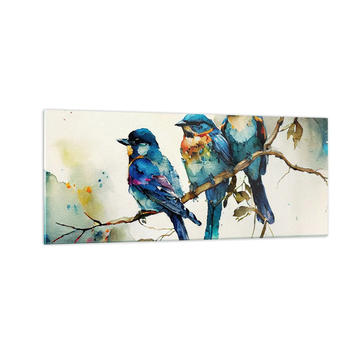 Impression sur verre - Image sur verre - A-t-il été offensé ? - 100x40 cm