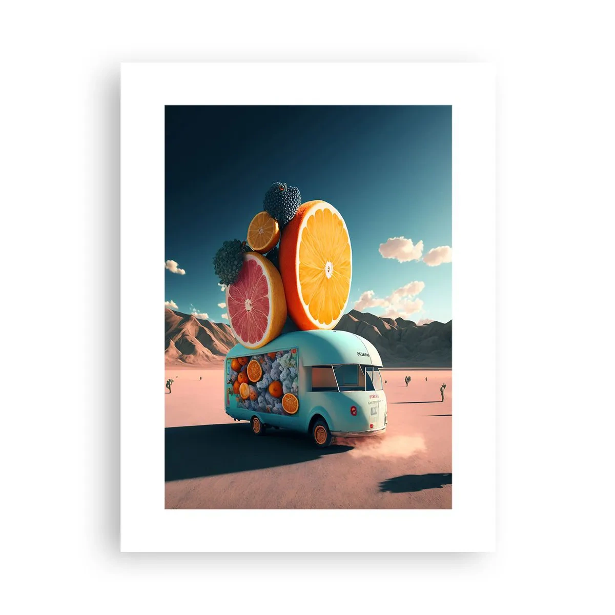 Affiche - Poster - Le goût des vacances - 30x40 cm