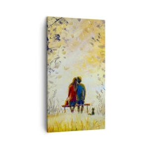 Impression sur toile - Image sur toile - Moment magique - 45x80 cm