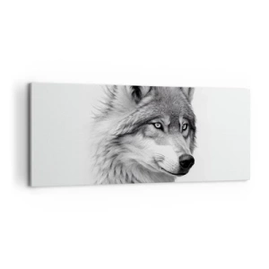 Impression sur toile - Image sur toile - Alpha – sans aucun doute - 100x40 cm