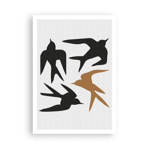 Affiche - Poster - Avaler du plaisir - 70x100 cm
