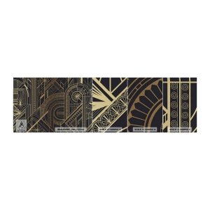 Échantillon de Papier Peint Autocollant Deluxe Sticker - Concept, idée, plan - Abstraction, Morceau, Ornement - 100x30 cm