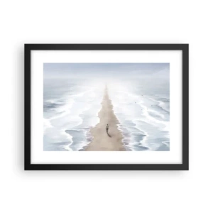 Affiche dans un cadre noir - Poster - Un brillant avenir - 40x30 cm