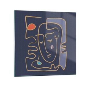 Impression sur verre - Image sur verre - En réflexion - 30x30 cm