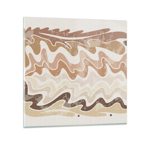 Impression sur verre - Image sur verre - Bonne énergie – bonnes émotions - 70x70 cm