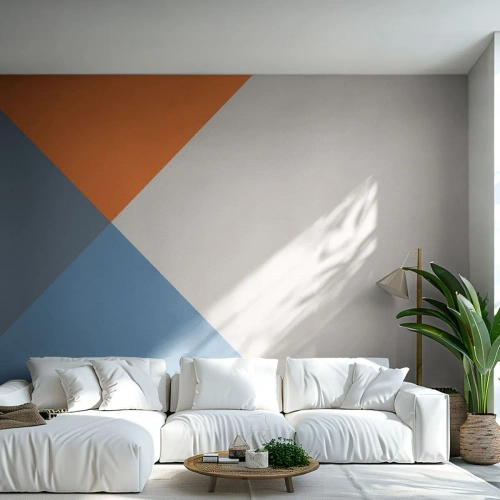 Papier Peint Photo Standard Eco - Sous cette angle.... - Abstraction, Morceau, Art moderne - 400x280 cm