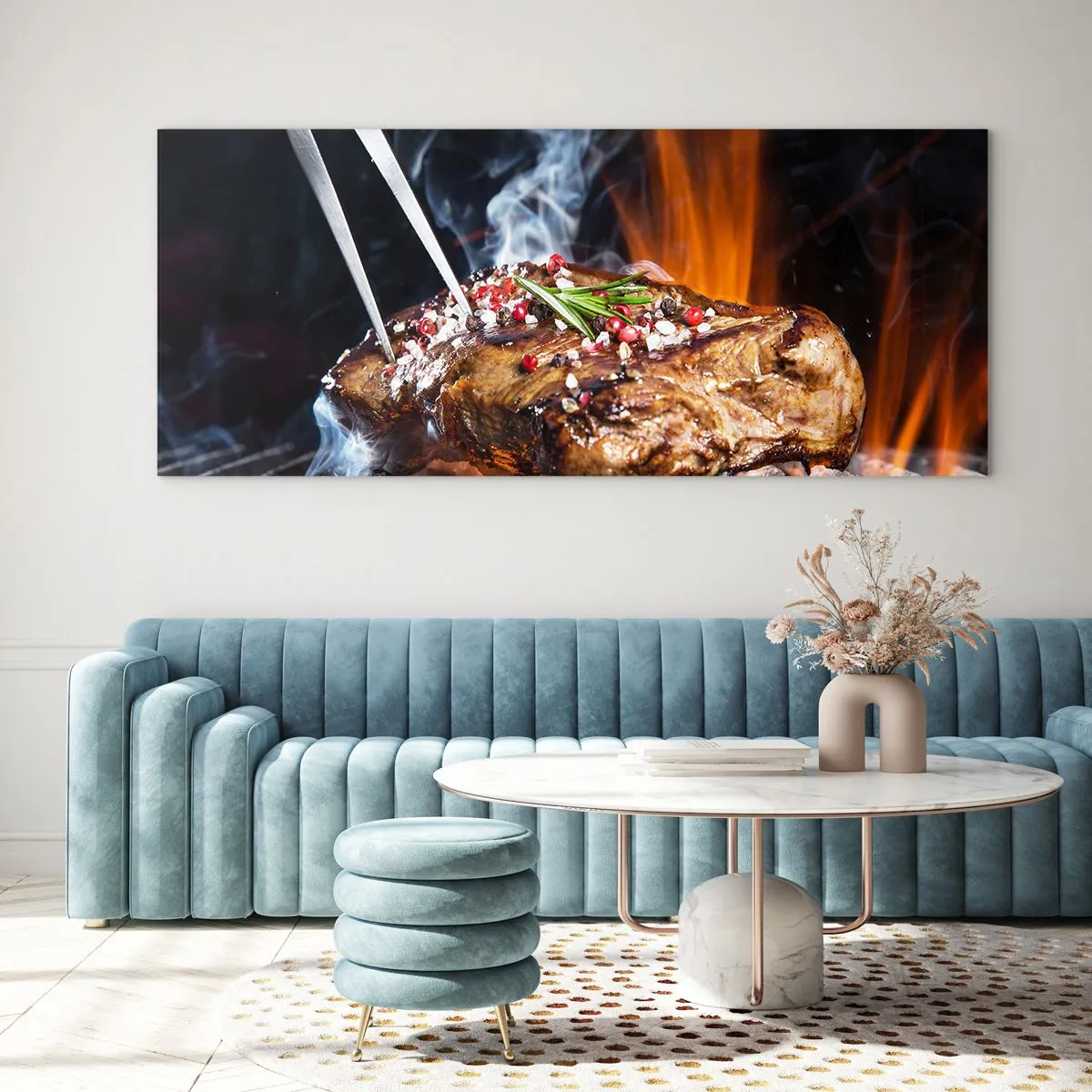 Impression sur verre - Image sur verre - Juteux et parfumé - 100x40 cm