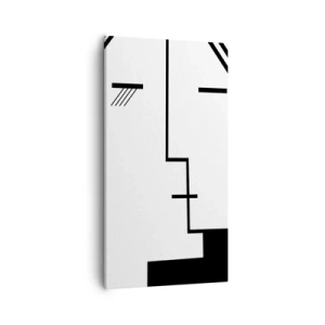 Impression sur toile - Image sur toile - Juste un baiser - 55x100 cm