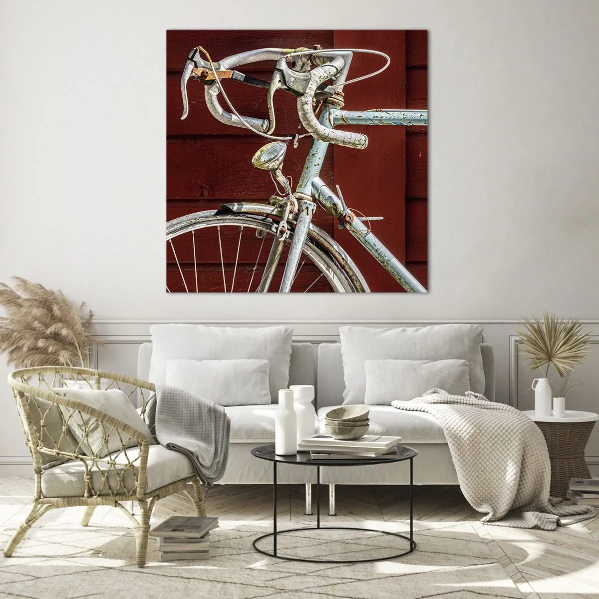 Impression sur verre - Image sur verre - Construit pour la victoire - 60x60 cm