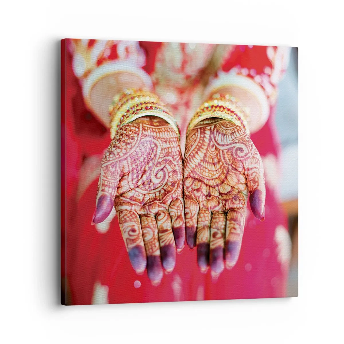 Impression sur toile - Image sur toile - Prêt à saisir votre chance - 30x30 cm