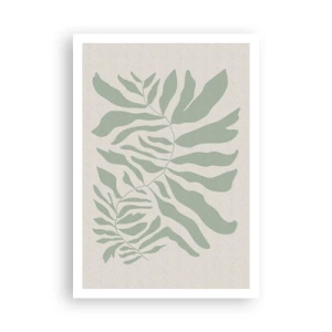 Affiche - Poster - Brindille d'émeraude - 70x100 cm