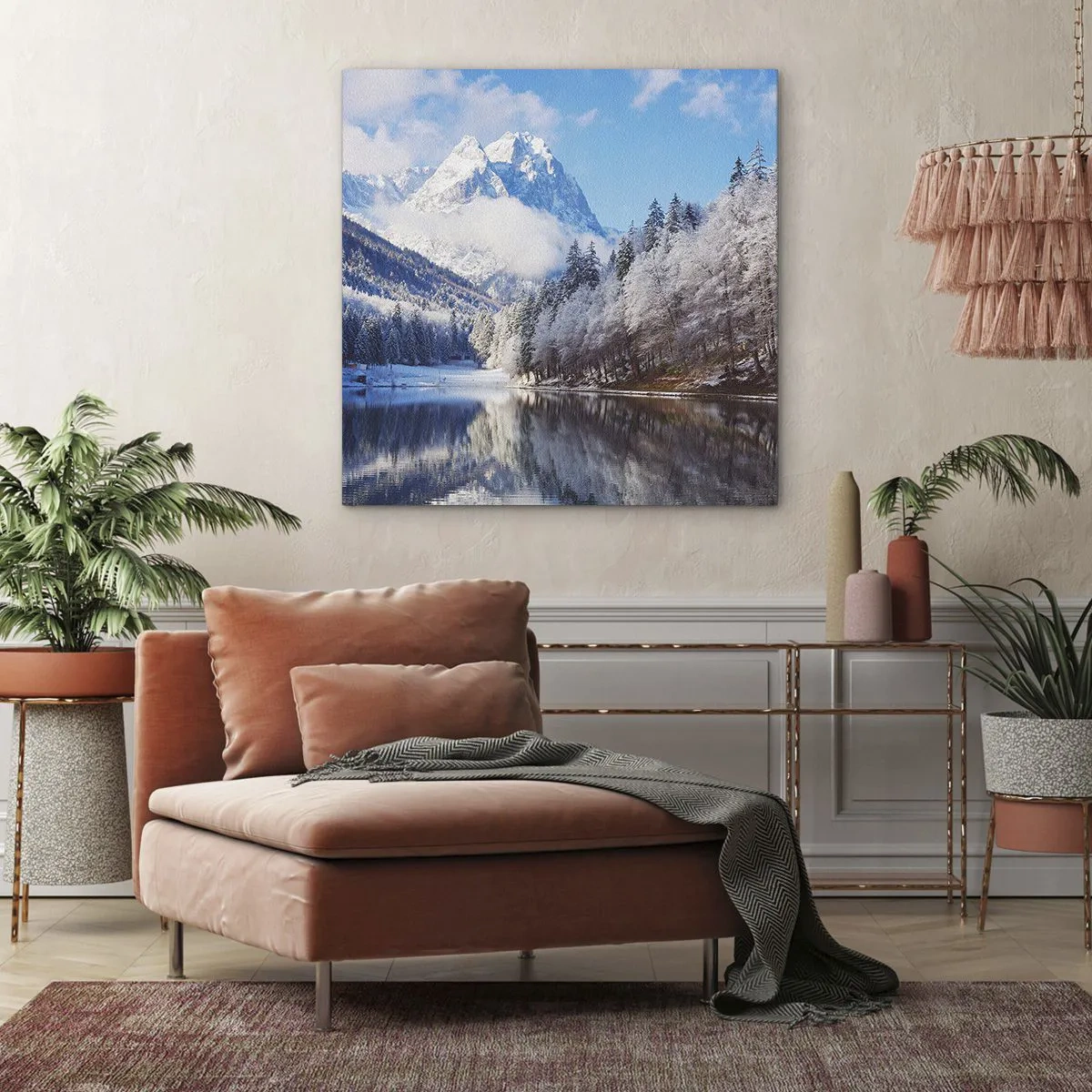 Impression sur toile - Image sur toile - Protecteur de la neige - 30x30 cm