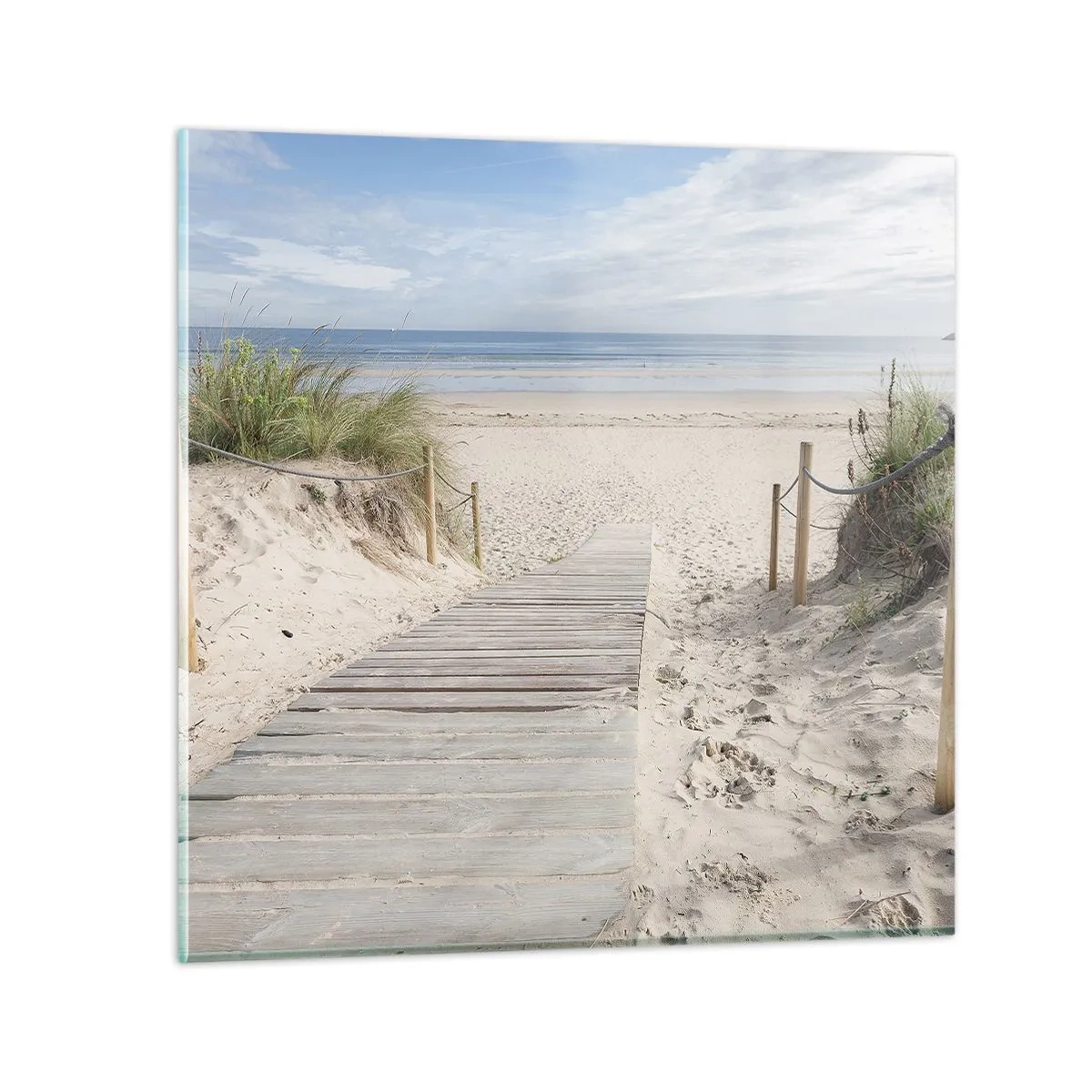 Impression sur verre - Image sur verre - A l'horizon - 40x40 cm