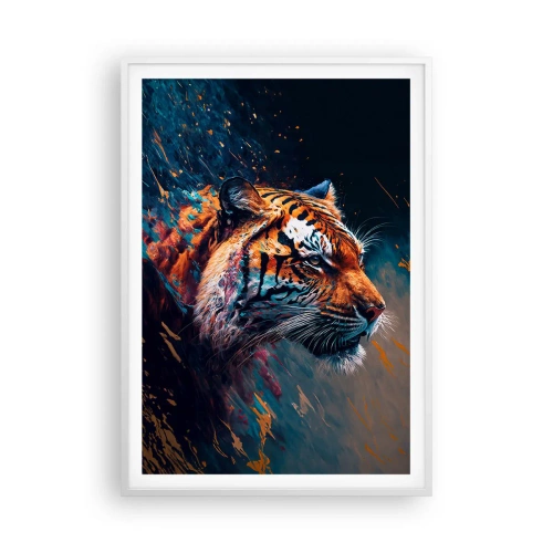 Affiche dans un cadre blanc - Poster - Beauté sauvage - 70x100 cm