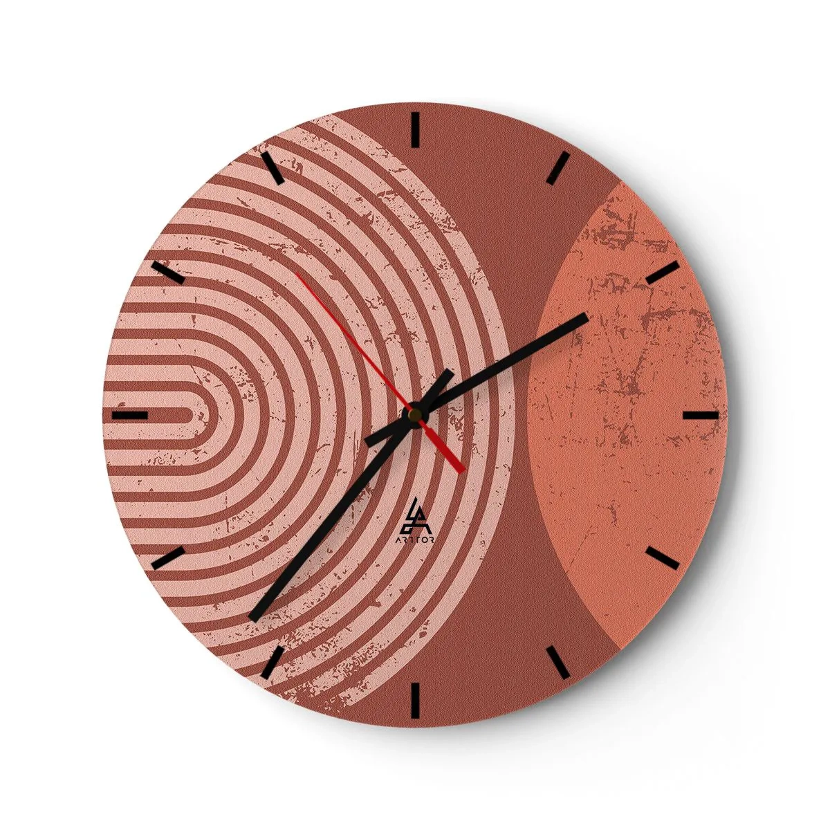 Horloge murale - Pendule murale - Une relation proche - 40x40 cm
