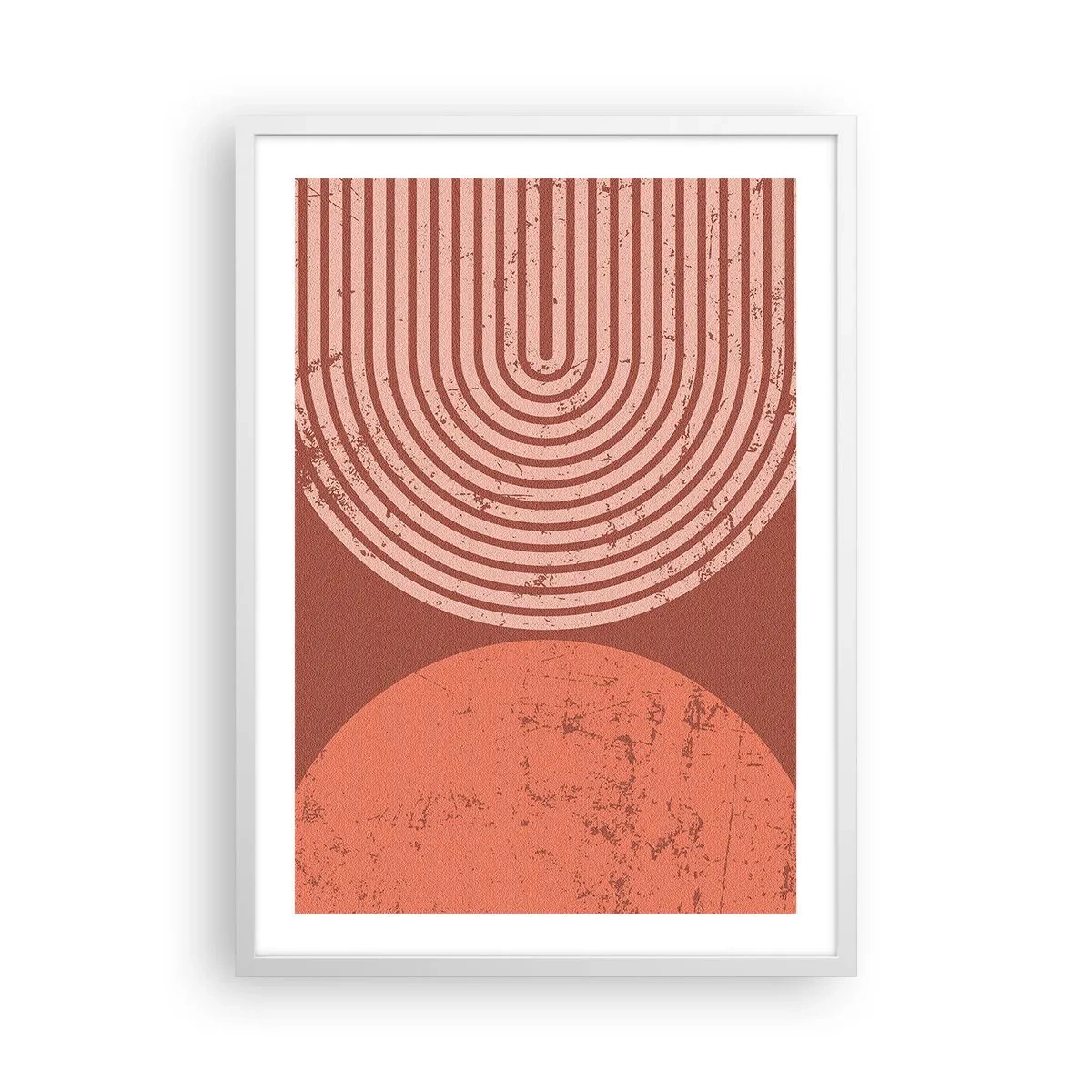 Affiche dans un cadre blanc - Poster - Une relation proche - 50x70 cm