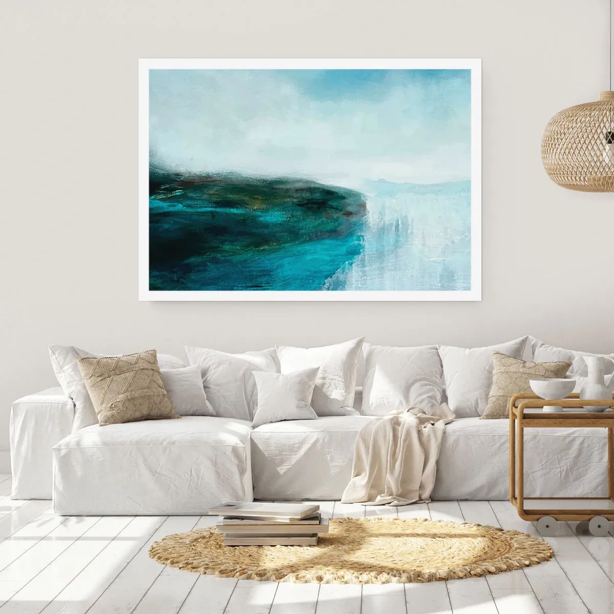 Affiche - Poster - Abstraction nautique - 40x30 cm