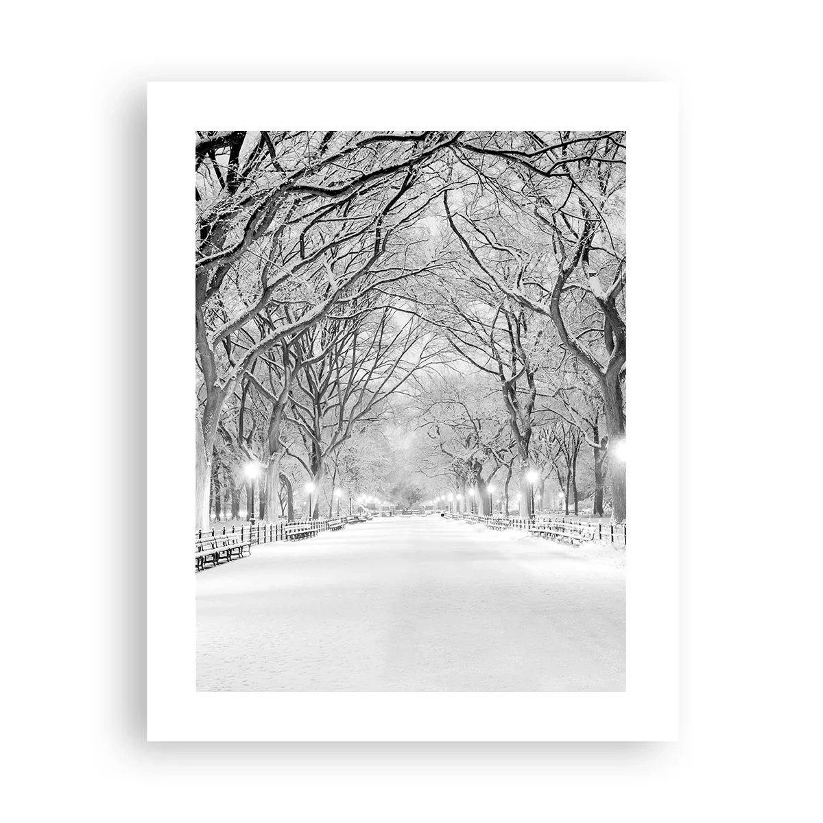 Affiche - Poster - Les quatres saisons – l’hiver - 40x50 cm