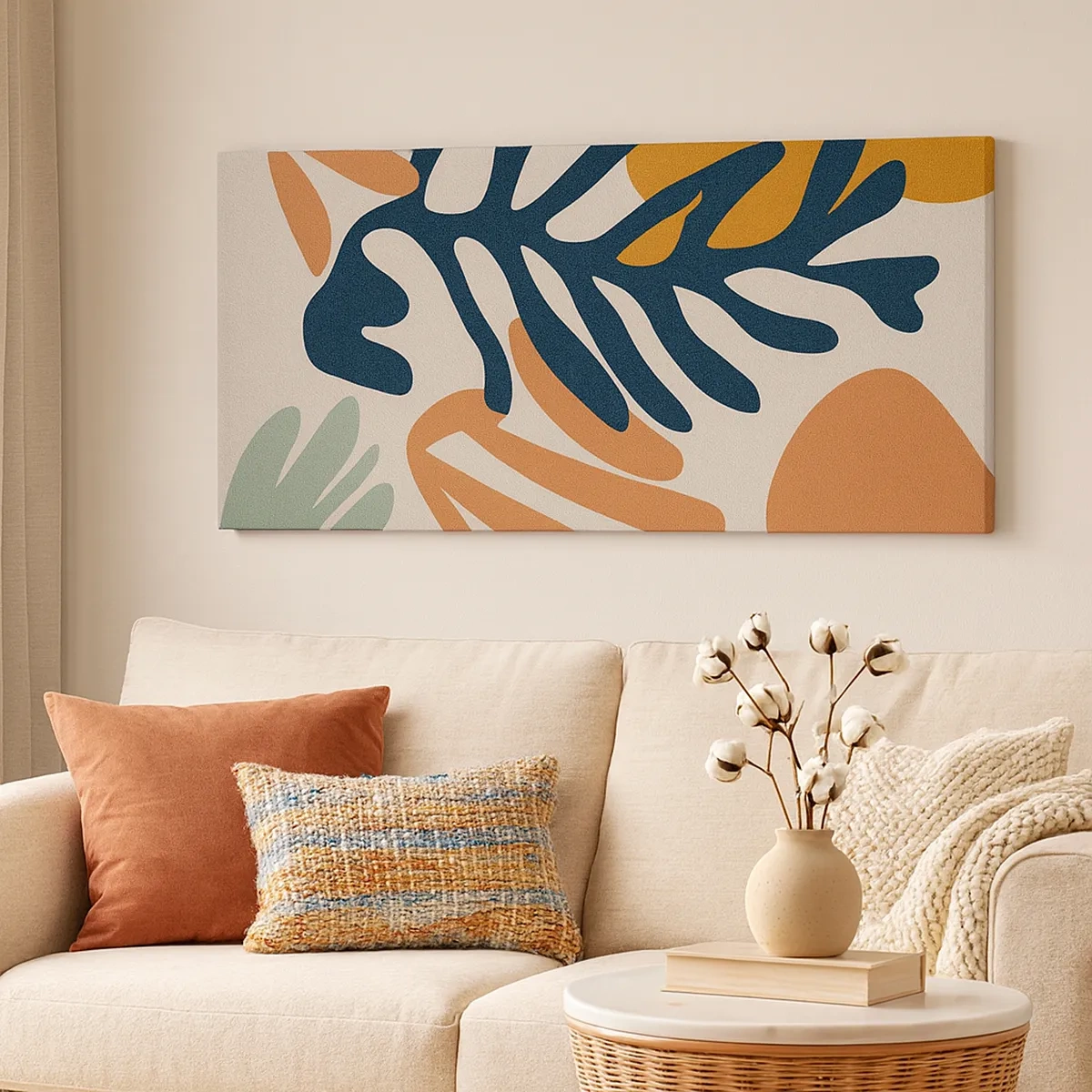 Impression sur toile - Image sur toile - Mers de corail - 30x30 cm