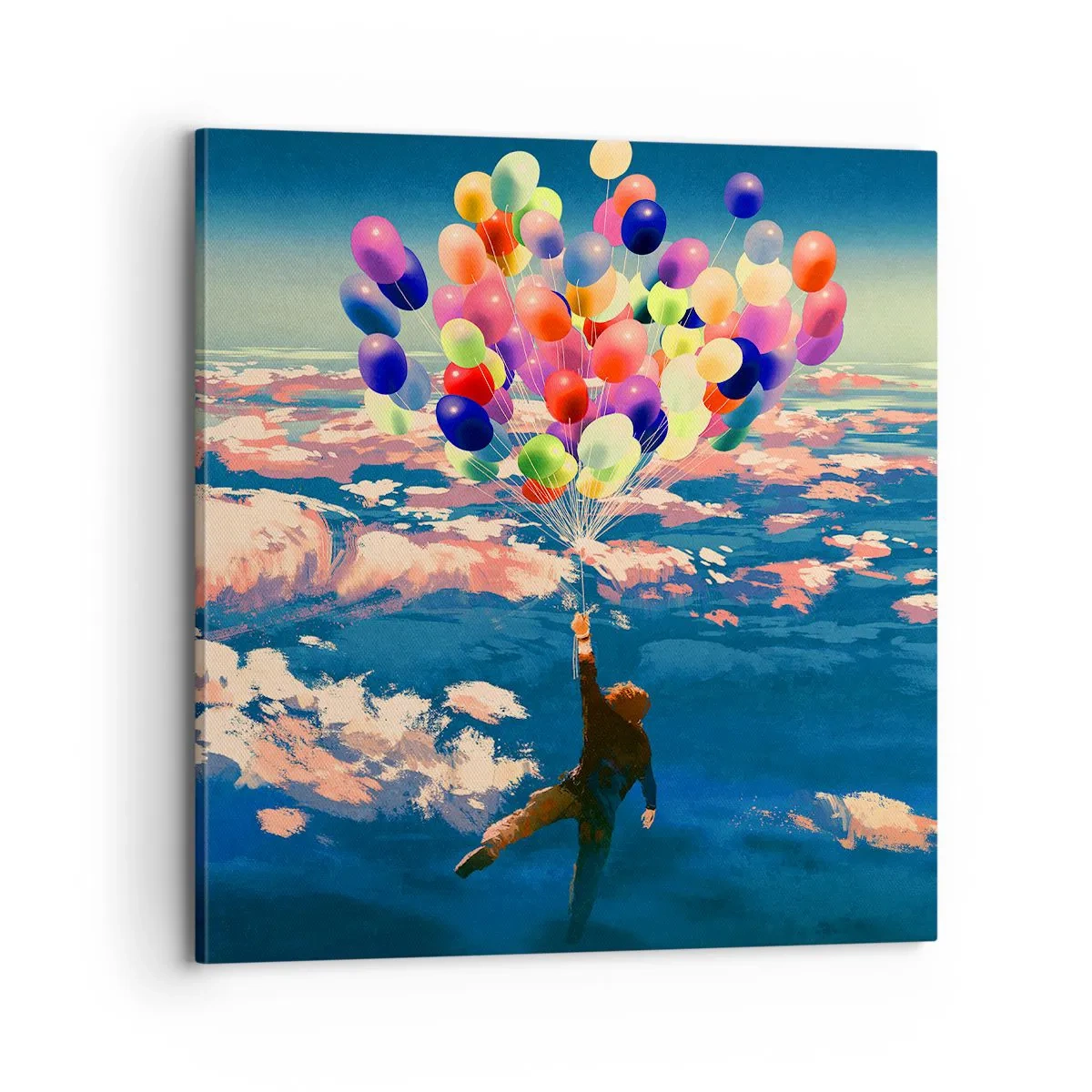 Impression sur toile - Image sur toile - Un rêve d'enfant devenu réalité - 70x70 cm