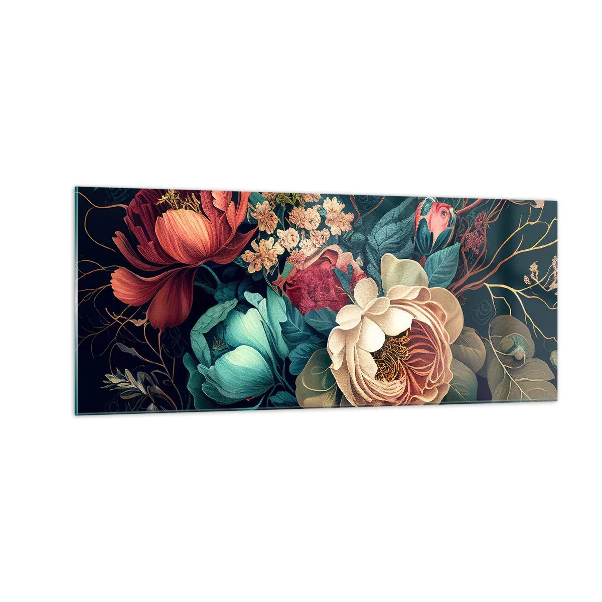 Impression sur verre - Image sur verre - le charme du 19ème siècle - 100x40 cm