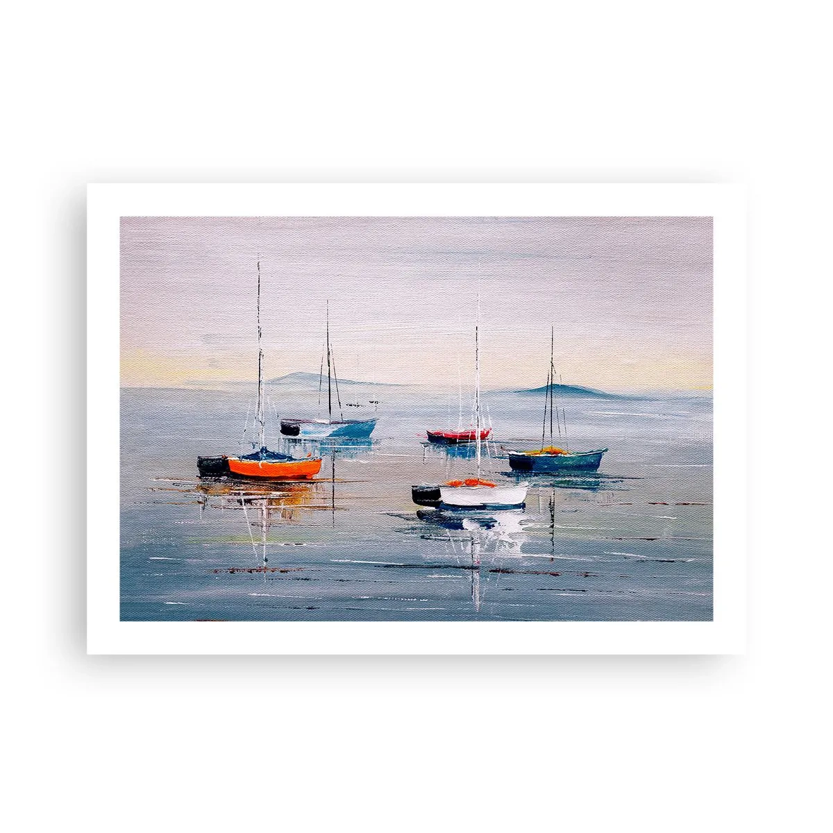 Affiche - Poster - Un repos bien mérité - 70x50 cm