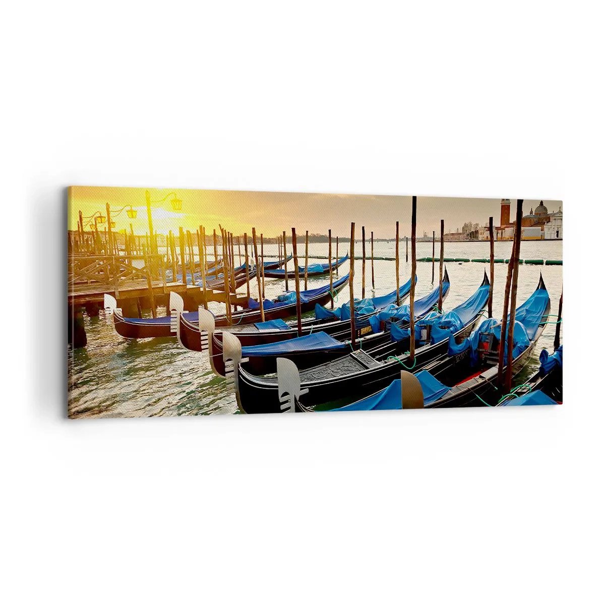 Impression sur toile - Image sur toile - Avant que le vacarme n'arrive - 100x40 cm