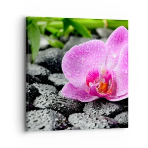 Impression sur toile - Image sur toile - Comme un coeur ouvert - 30x30 cm