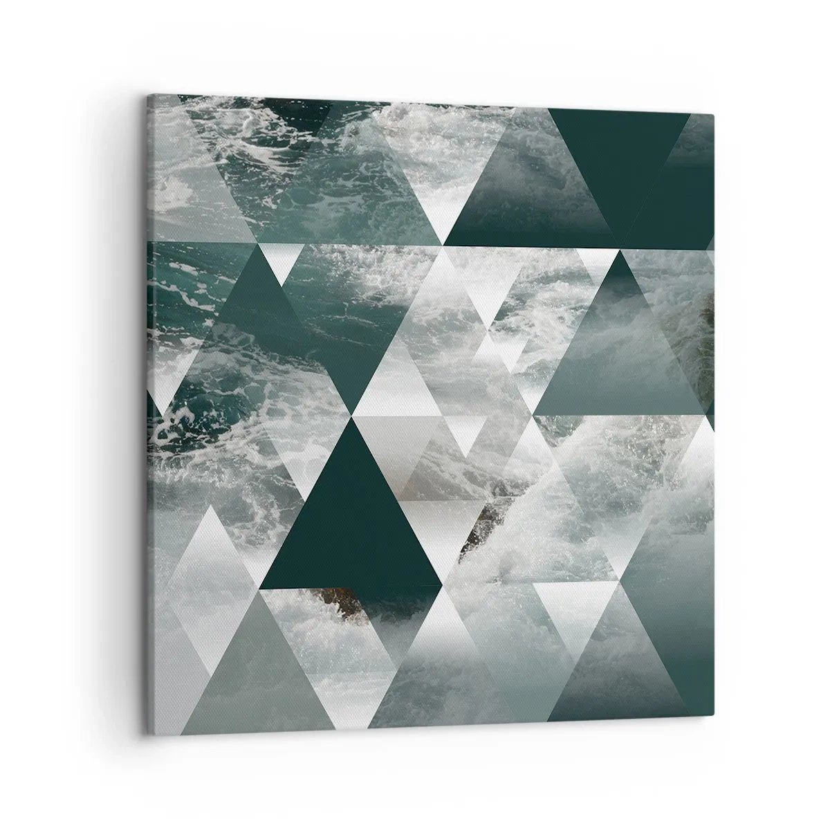 Impression sur toile - Image sur toile - Point de vue de cristal - 50x50 cm