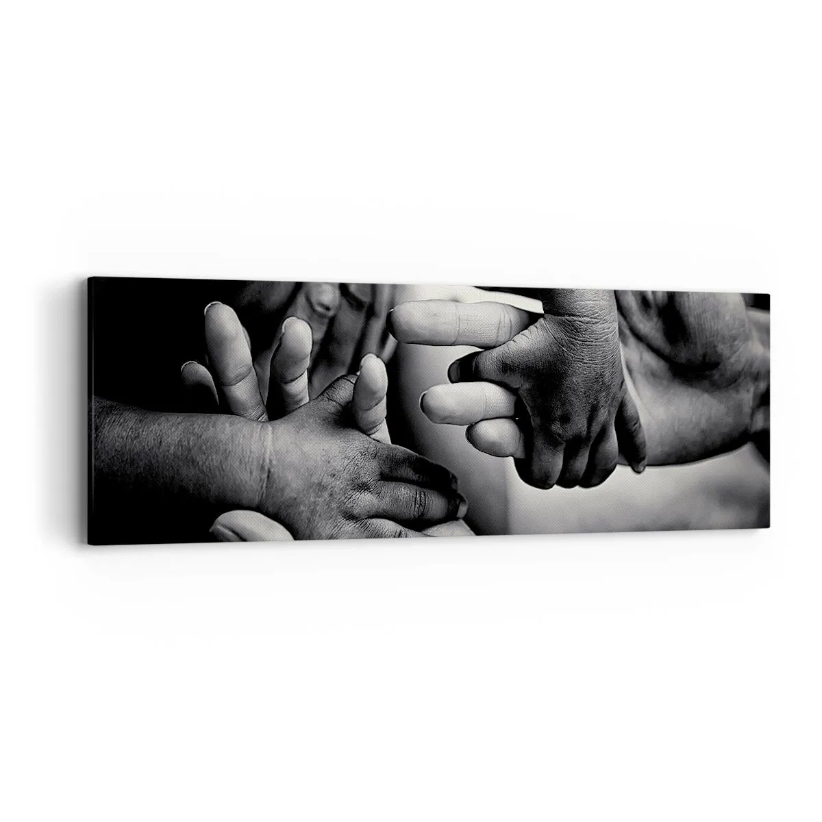 Impression sur toile - Image sur toile - Être humain - 90x30 cm