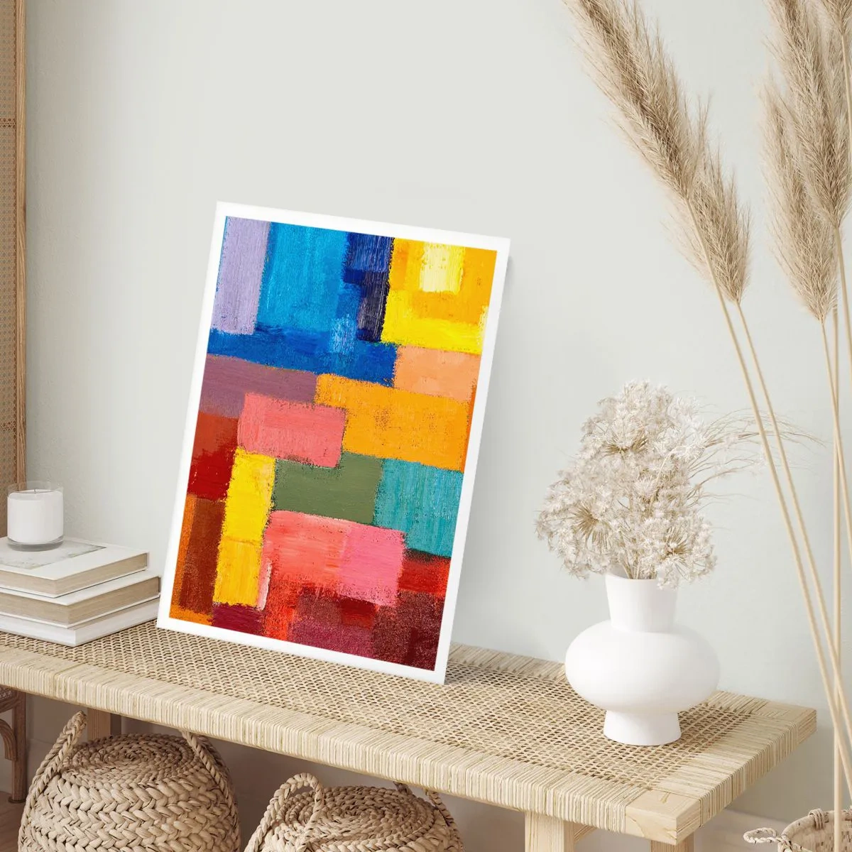 Affiche - Poster - Chacun est différent, tout est coloré - 40x50 cm