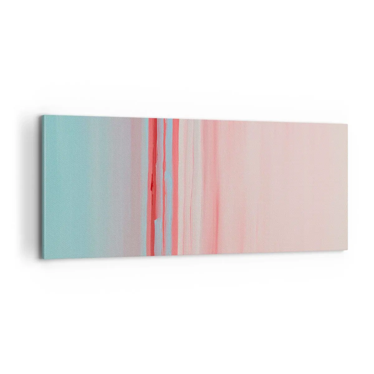 Impression sur toile - Image sur toile - Abstraction à l'aube - 100x40 cm