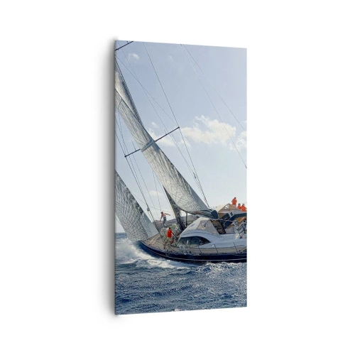 Impression sur toile - Image sur toile - Que le meilleur l'emporte - 65x120 cm