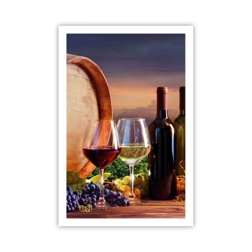 Affiche - Poster - Ici la vie a du goût - 61x91 cm