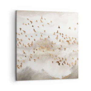 Impression sur toile - Image sur toile - Il est l'heure… - 50x50 cm