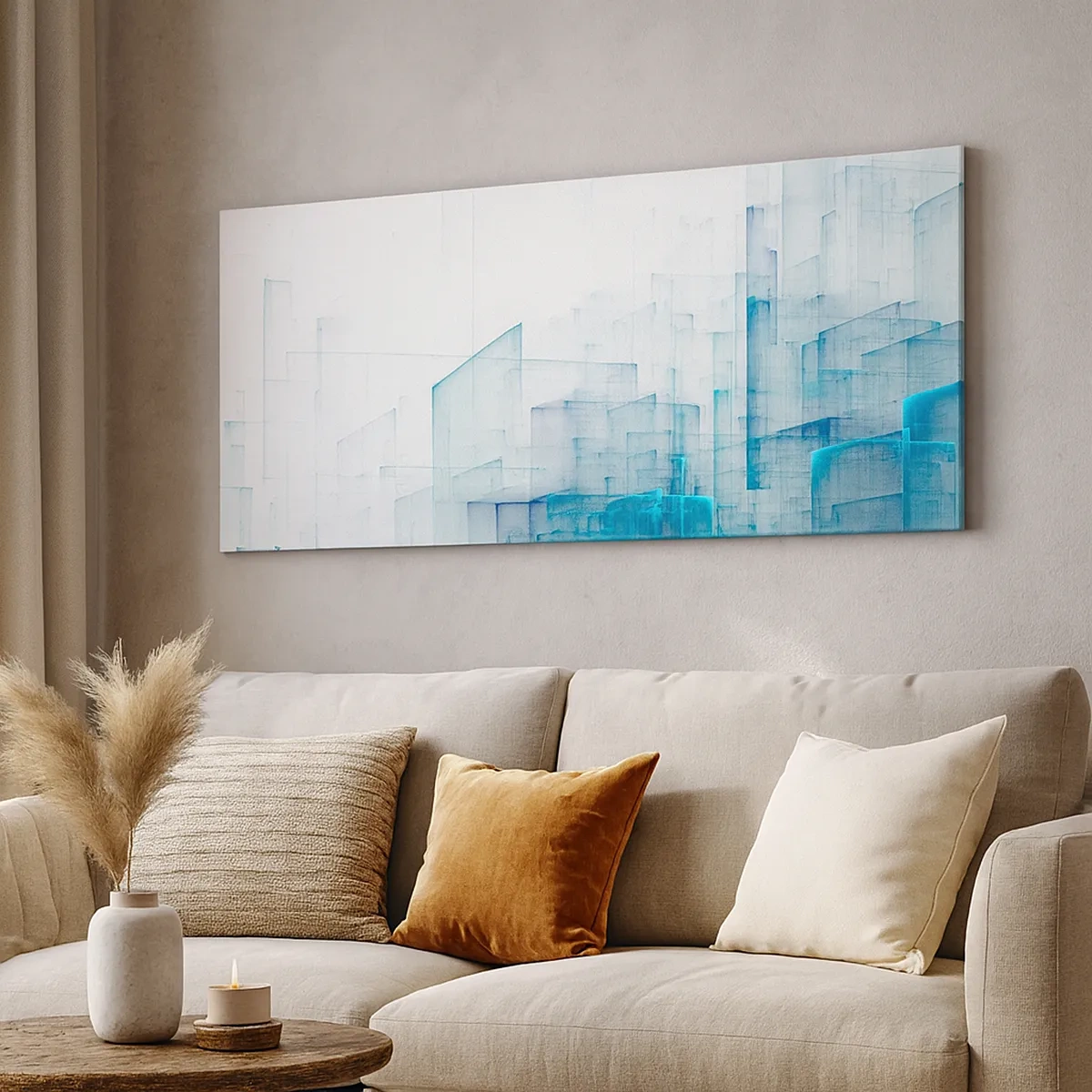 Impression sur toile - Image sur toile - Comment l’espace s’est formé - 30x30 cm