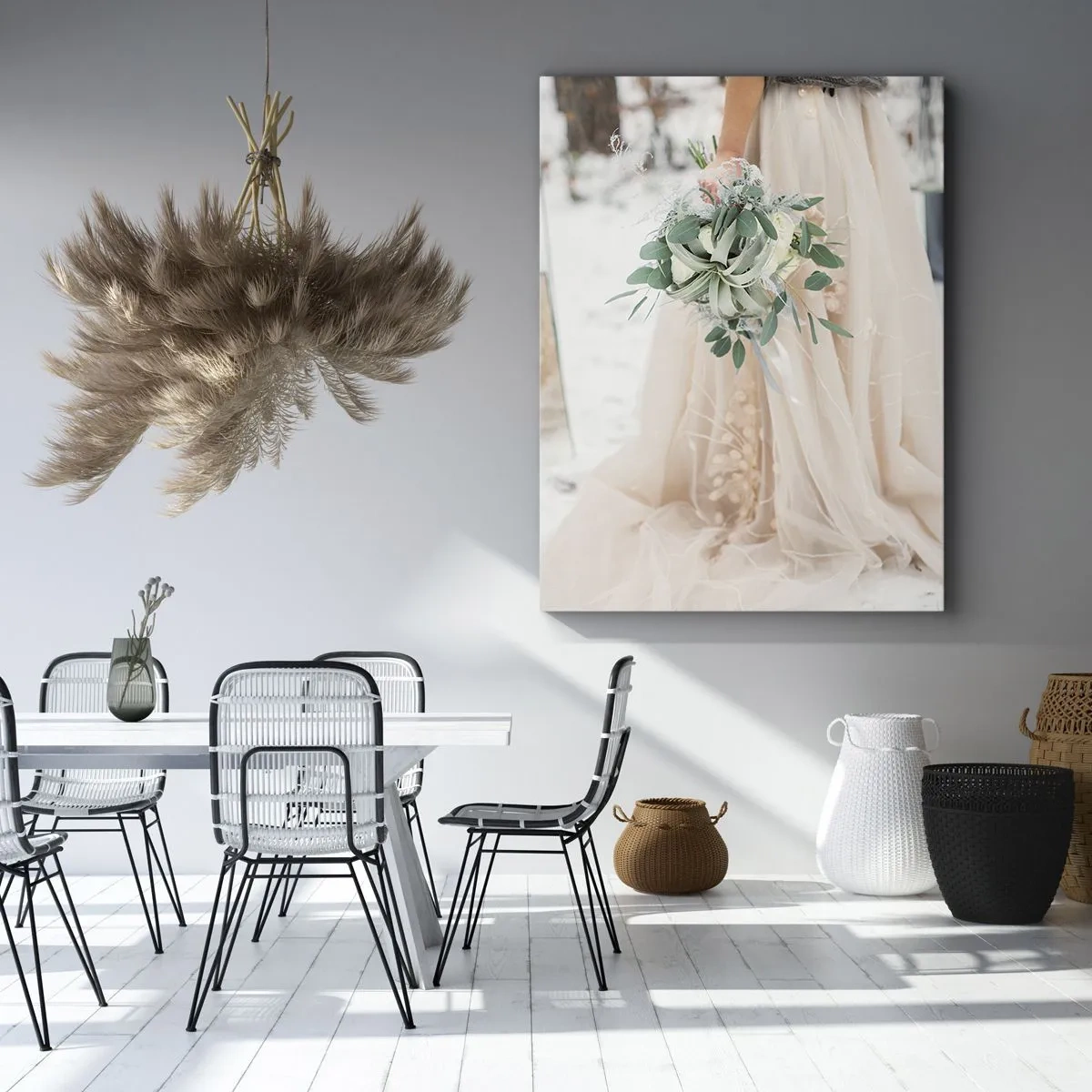 Impression sur toile - Image sur toile - Et il vécurent longtemps et heureux - 70x100 cm